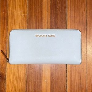 Michael Kors Continental Wallet - White